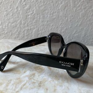 Coach black sunglasses